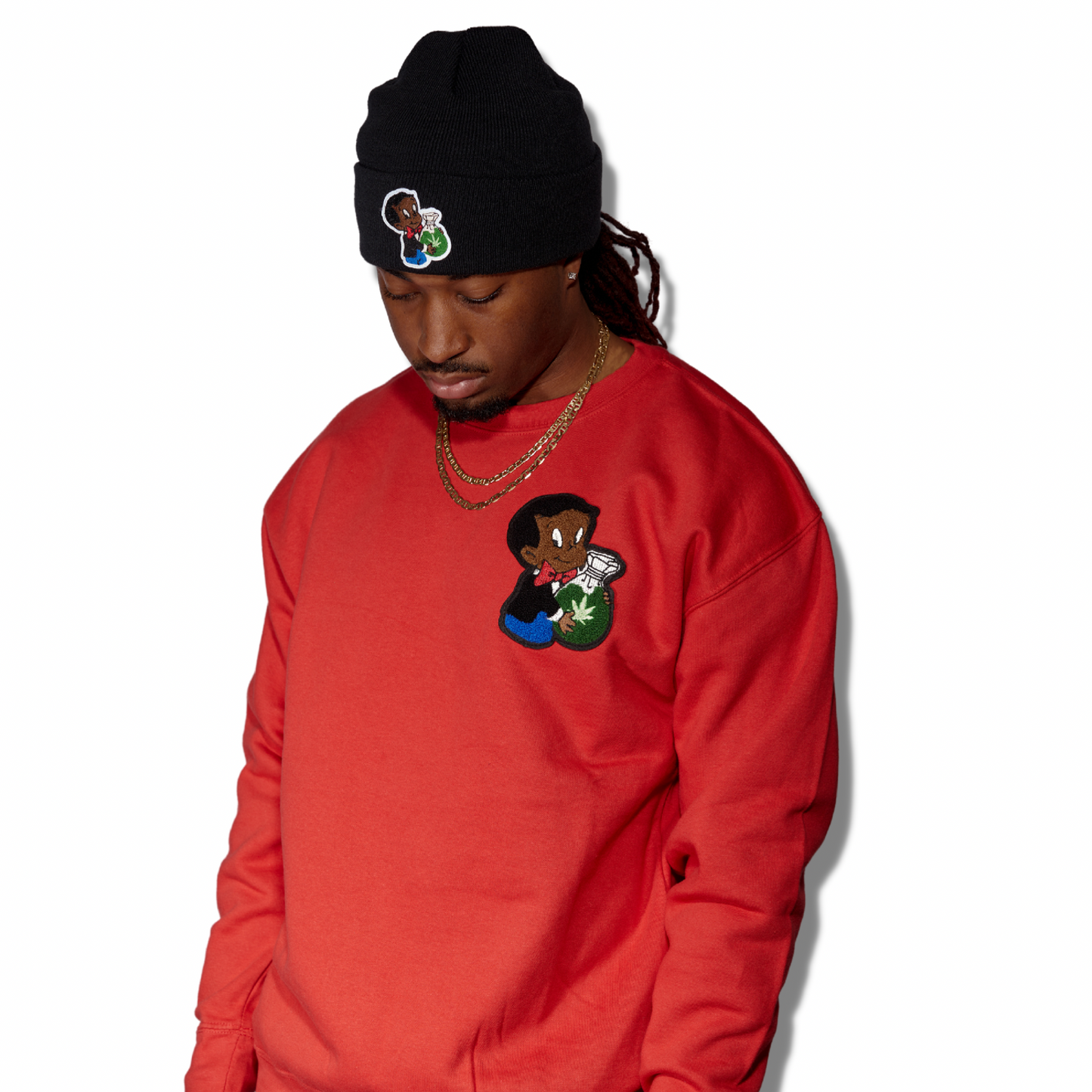 Uakari Red Crewneck