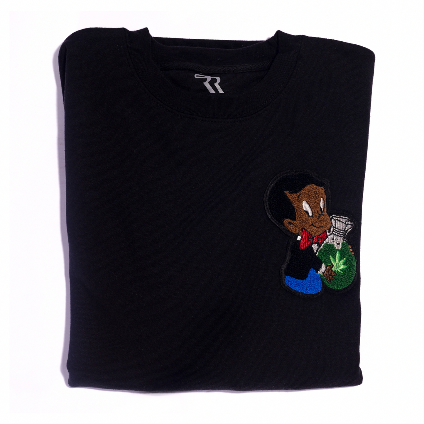 Jet Black Crewneck