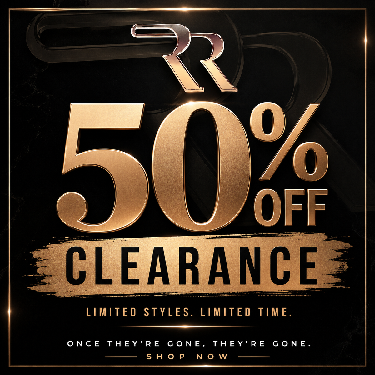 Clearance 50% Off Discount Applied At Checkout
