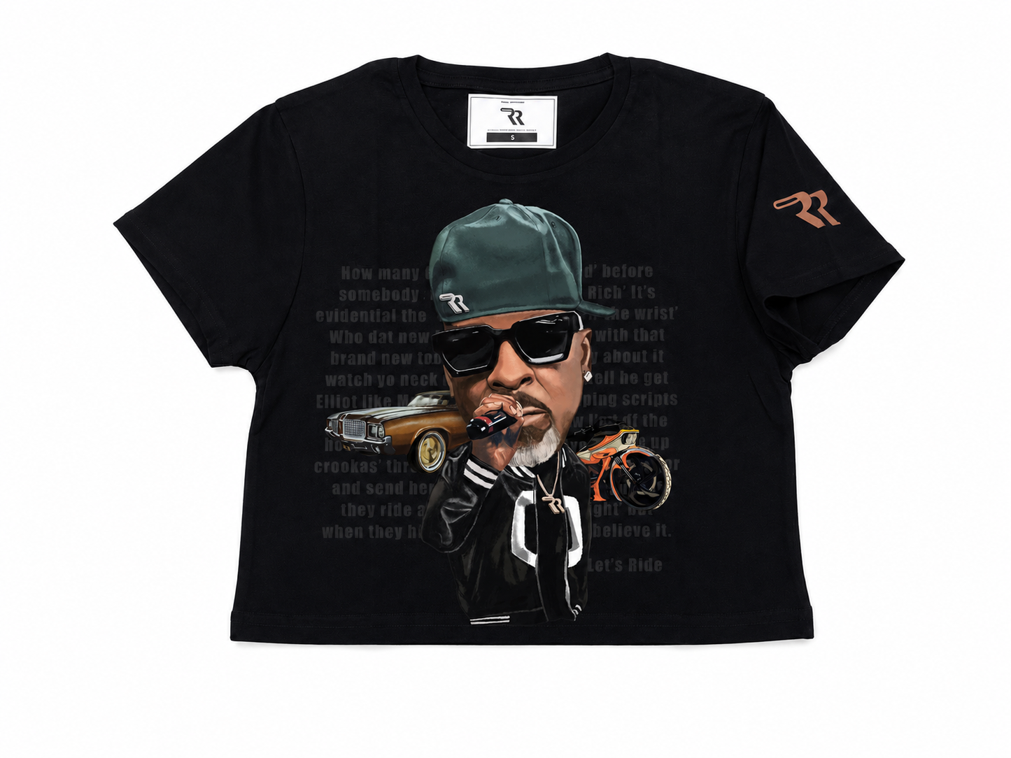 Lets Ride Crop Tee
