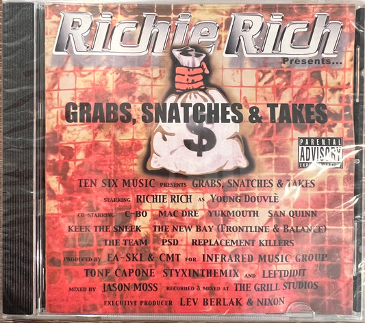 Grabs, Snatches & Takes CD